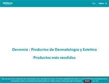 Tablet Screenshot of dermmia.com